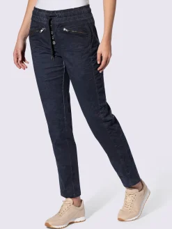 Pantalon délavage « oil dyed » tendance