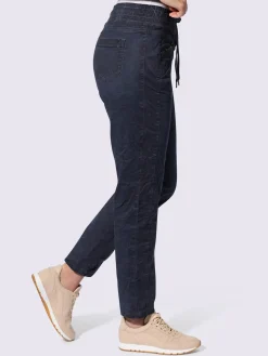Pantalon délavage « oil dyed » tendance