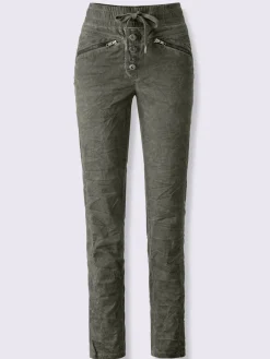 Pantalon délavage « oil dyed » tendance
