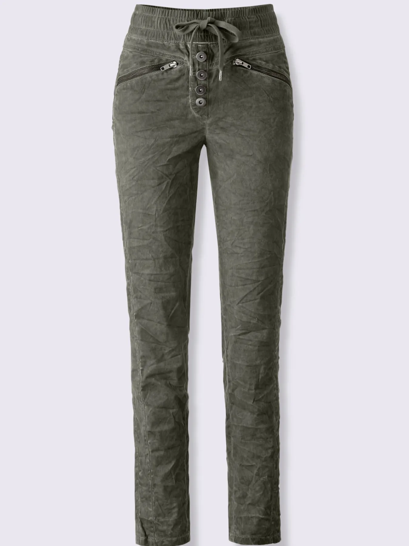 Pantalon délavage « oil dyed » tendance