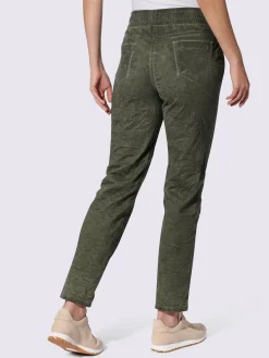 Pantalon délavage « oil dyed » tendance