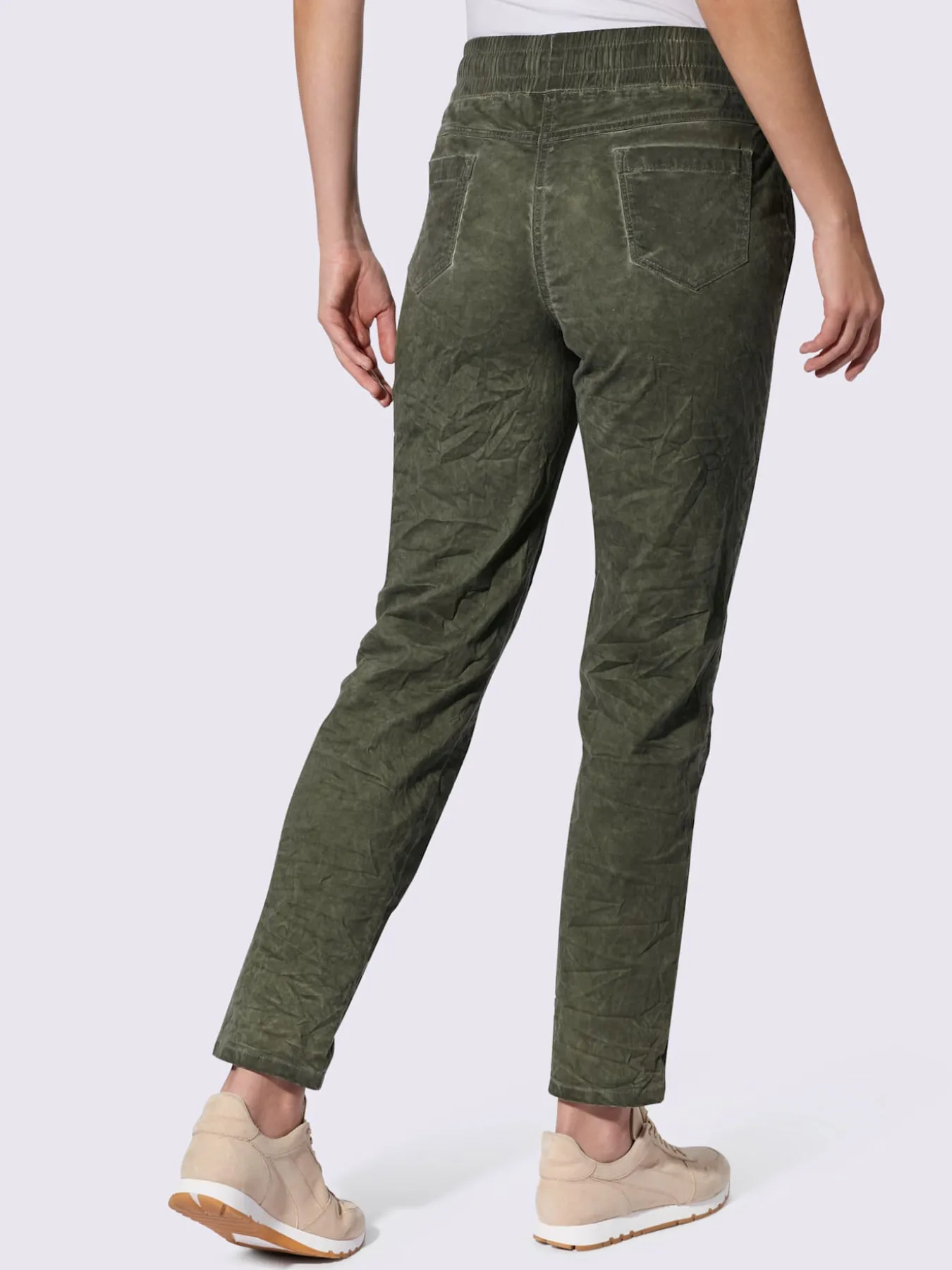 Pantalon délavage « oil dyed » tendance