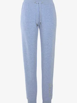 Pantalon détente confortable avec logo brodé