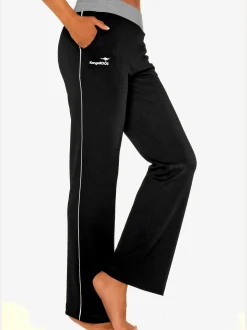 Pantalon détente, jambes larges
