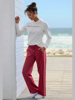 Pantalon détente pantalon de relaxation à rayures