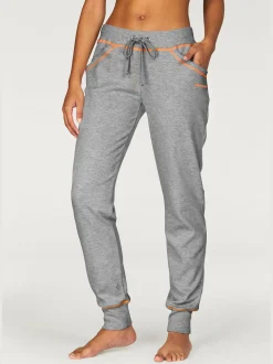 Pantalon détente sportif avec poches fendues
