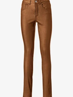 Pantalon effet ventre plat coupe skinny tendance