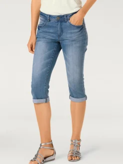 Pantalon effet ventre plat coupe skinny