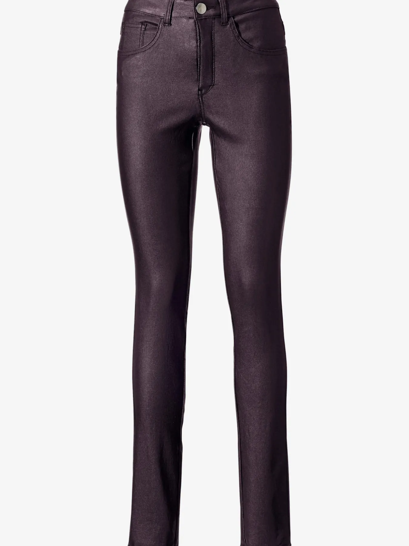 Pantalon effet ventre plat coupe skinny tendance