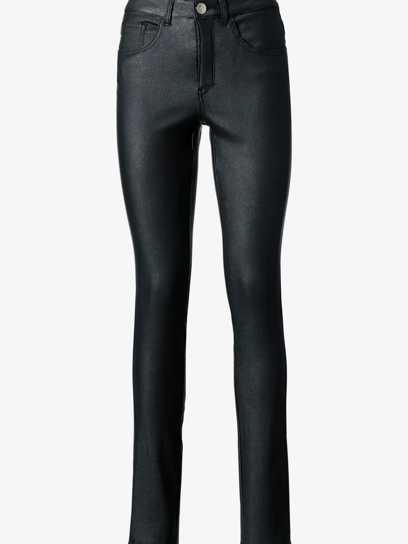 Pantalon effet ventre plat coupe skinny tendance