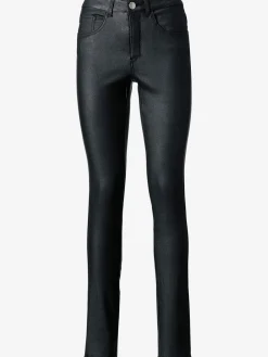 Pantalon effet ventre plat coupe skinny tendance