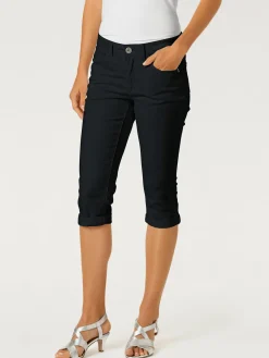Pantalon effet ventre plat coupe skinny