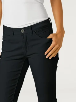 Pantalon effet ventre plat coupe skinny