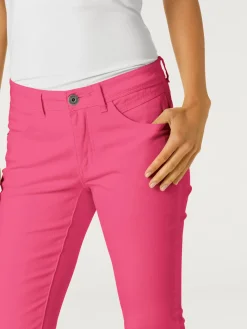 Pantalon effet ventre plat coupe skinny