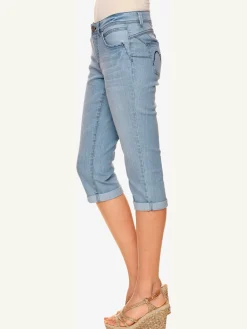 Pantalon effet ventre plat coupe skinny
