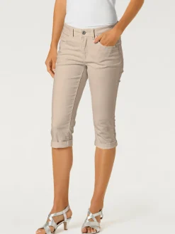 Pantalon effet ventre plat coupe skinny