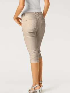 Pantalon effet ventre plat coupe skinny