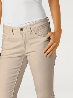 Pantalon effet ventre plat coupe skinny