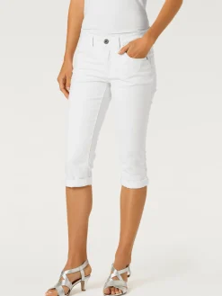Pantalon effet ventre plat coupe skinny