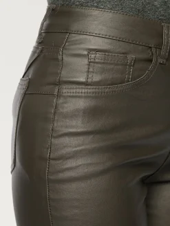 Pantalon effet ventre plat coupe skinny tendance