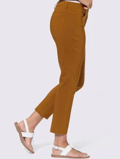 Pantalon en bengaline jambes étroites