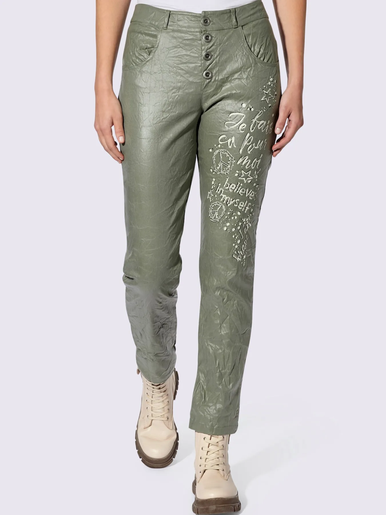 Pantalon en bengaline revêtement