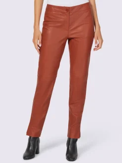 Pantalon en cuir cuir agneau nappa