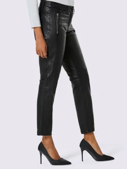 Pantalon en cuir cuir agneau nappa véritable