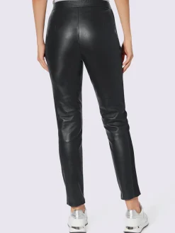 Pantalon en cuir cuir agneau nappa