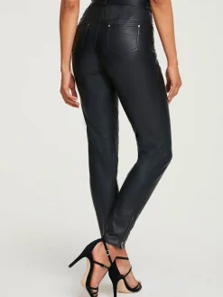 Pantalon en cuir cuir d'agneau souple