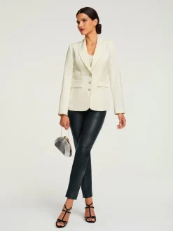 Pantalon en cuir cuir d'agneau souple