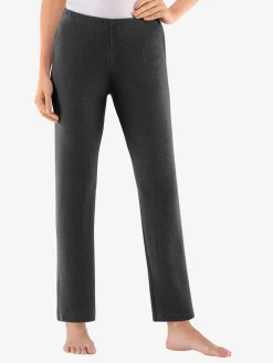 Pantalon en flanelle taille élastique