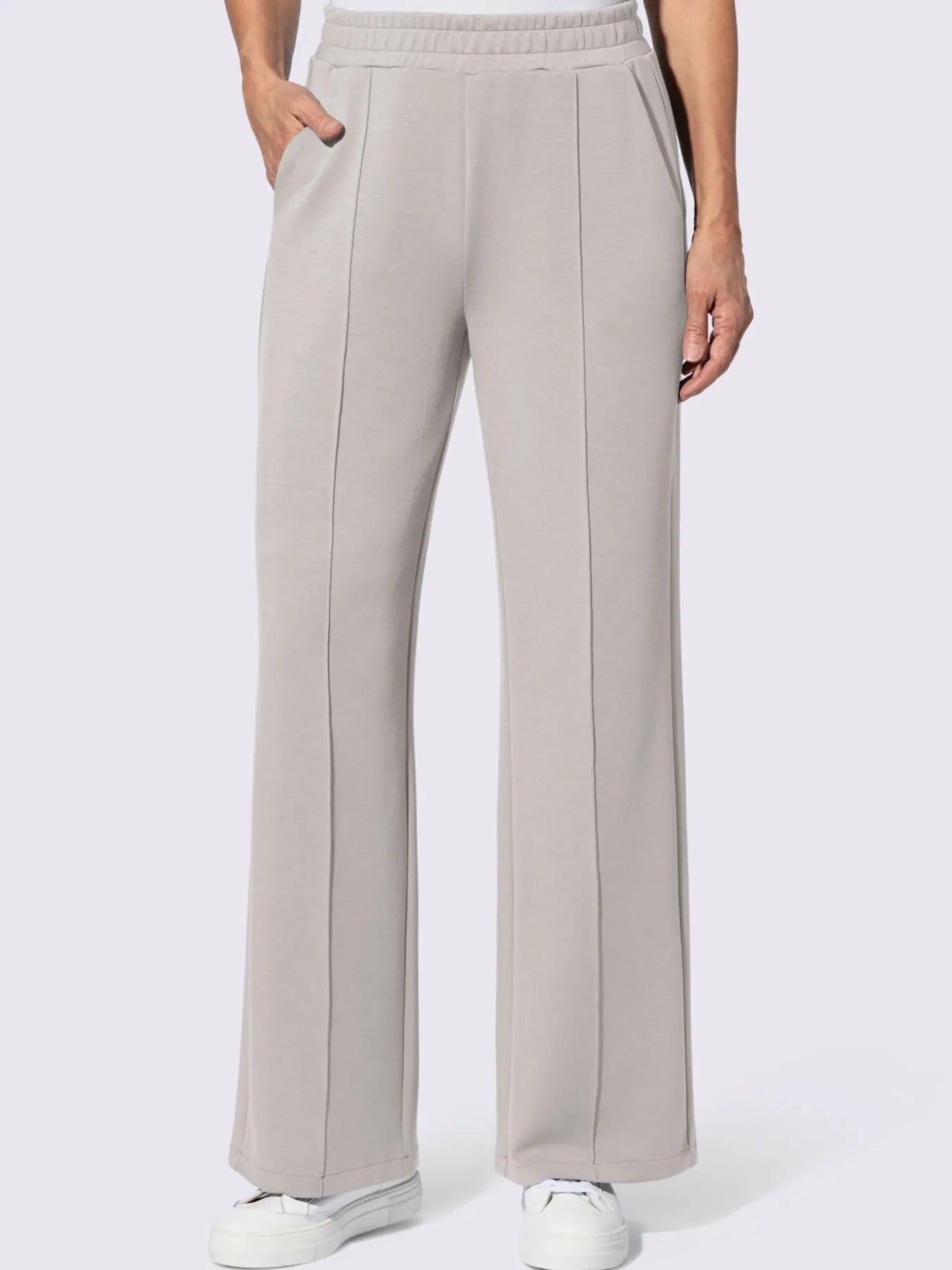 Pantalon en jersey 50% modal