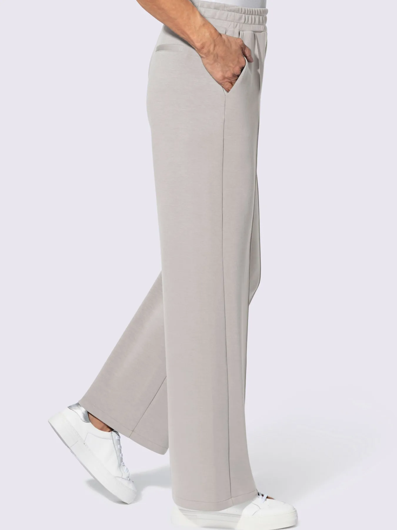 Pantalon en jersey 50% modal