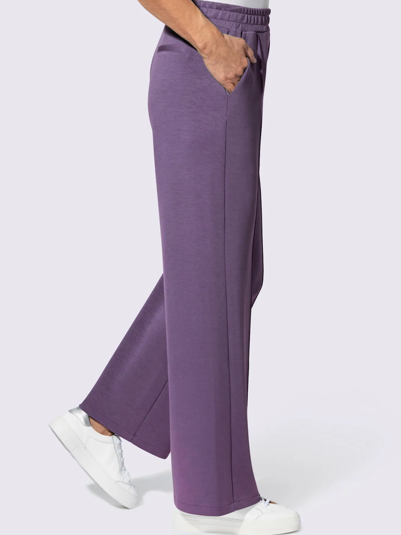 Pantalon en jersey 50% modal