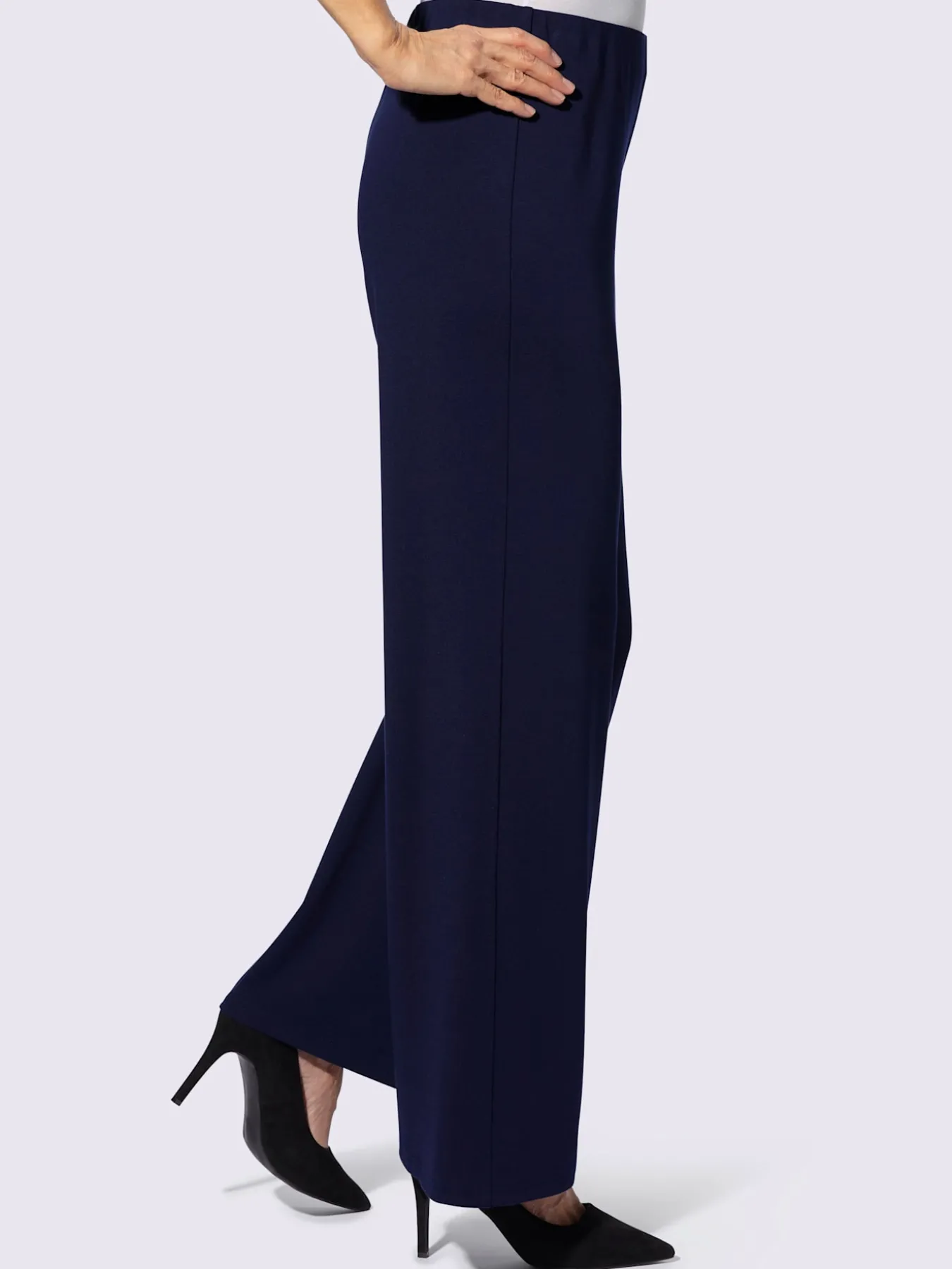 Pantalon en jersey 70% viscose (ecovero)