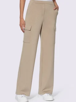Pantalon en jersey ceinture élastique confortable