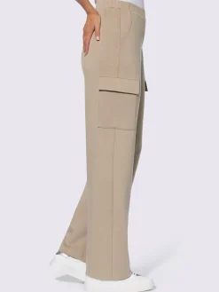 Pantalon en jersey ceinture élastique confortable