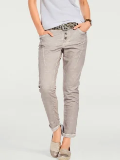 Pantalon en jersey coupe carotte