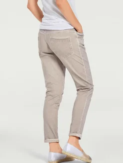 Pantalon en jersey coupe carotte