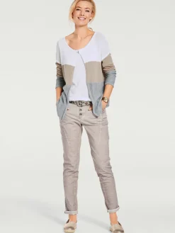 Pantalon en jersey coupe carotte