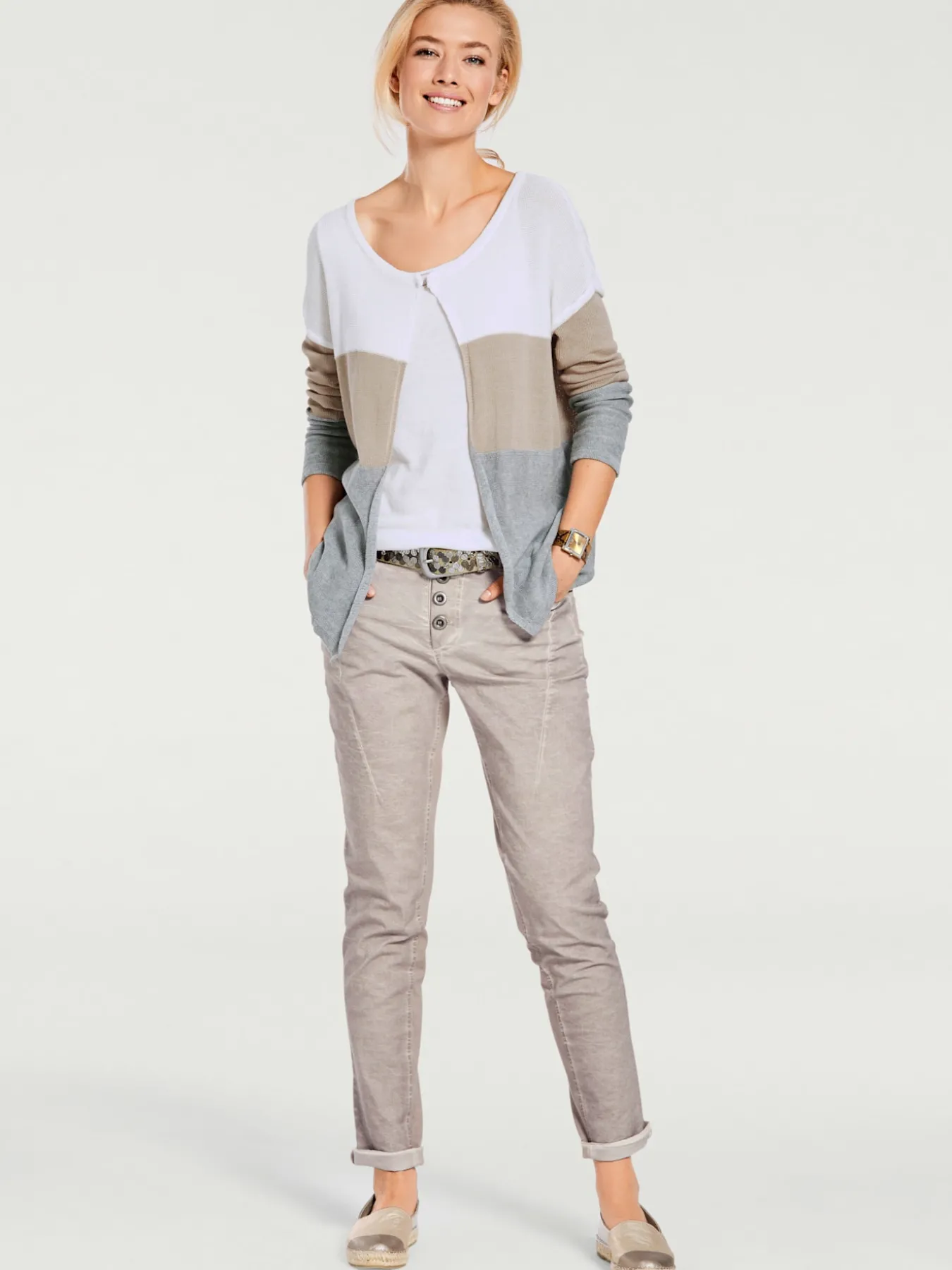 Pantalon en jersey coupe carotte