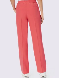 Pantalon en jersey coupe parfaite grâce à la ceinture élastique