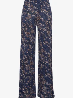 Pantalon en jersey jambes larges tendance