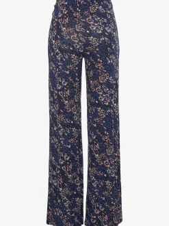 Pantalon en jersey jambes larges tendance