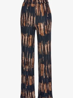 Pantalon en jersey large ceinture élastique