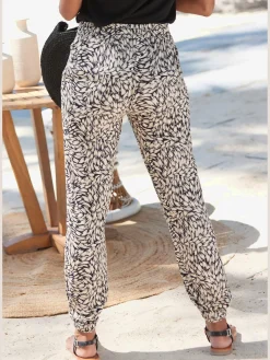 Pantalon en jersey pantalon décontracté facile à enfiler pour l'été
