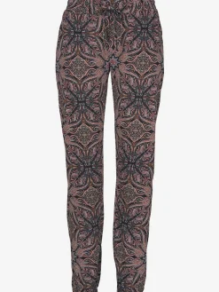 Pantalon en jersey pantalon d'été avec ceinture smockée