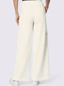 Pantalon en jersey poches cargo plaquées