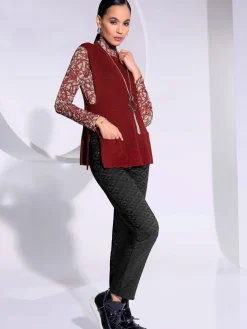 Pantalon en jersey qualité viscose extensible souple